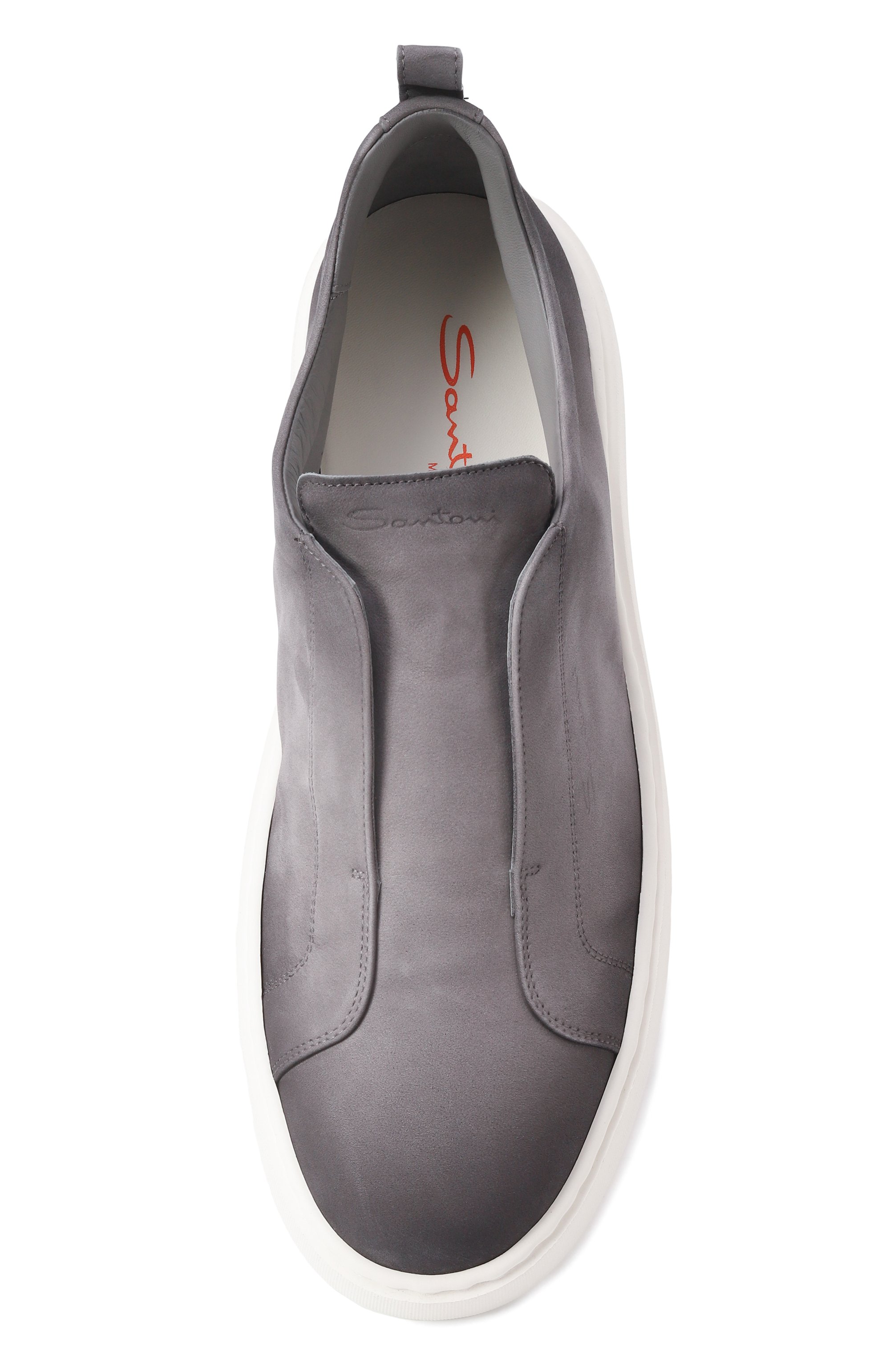 Замшевые кеды cleanic SANTONI, арт. MBCG21995BARTFEH, фото 6