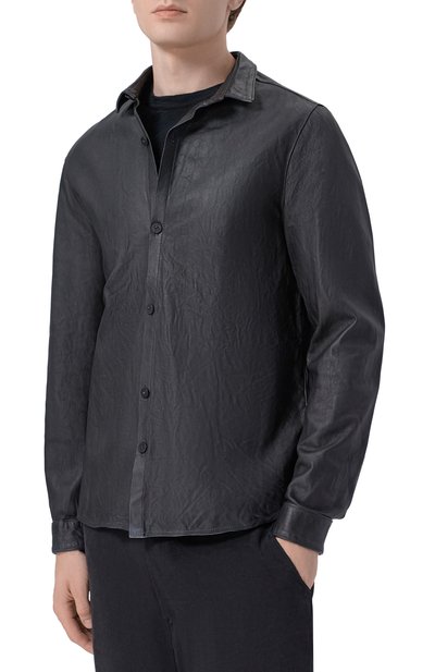 Кожаная рубашка NEVER ENOUGH, арт. 2B6M084-256/MJL066 BUT LT-03, фото 3