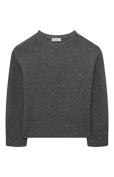 Пуловер из кашемира и шерсти BRUNELLO CUCINELLI, арт. BBMM76500B