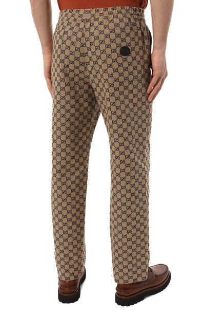 Хлопковые брюки GUCCI, арт. 658090 Z8AOV, фото 4