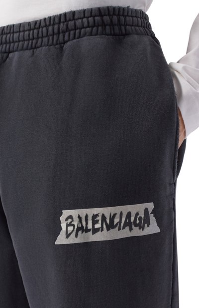 Хлопковые брюки BALENCIAGA, арт. 846917/TTVL8, фото 5