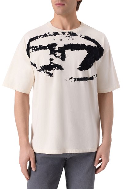 Хлопковая футболка DIESEL, арт. A13049/0DQAU, фото 3