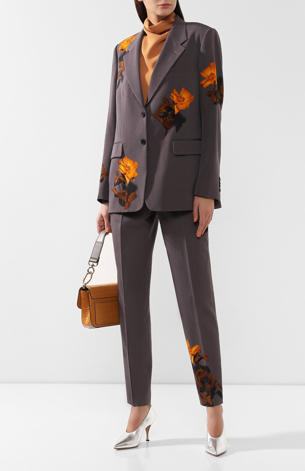 Шерстяной жакет DRIES VAN NOTEN серого цвета по цене 103500 руб., арт. 192-10404-8428, фото 2 Шерстяной жакет DRIES VAN NOTEN, арт. 192-10404-8428, фото 2