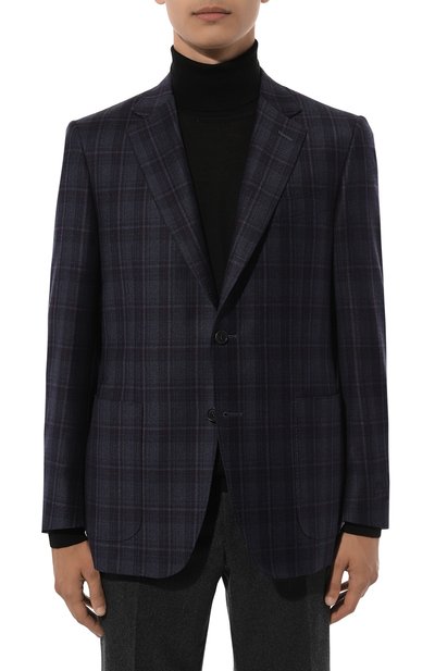 Шерстяной пиджак CANALI, арт. 11288/BF00285, фото 5