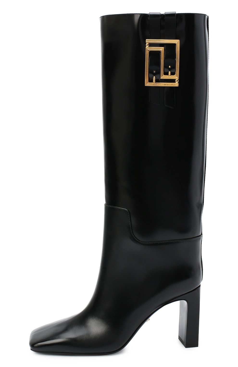 Кожаные сапоги meander VERSACE, арт. DST440M/DVTA4, фото 3