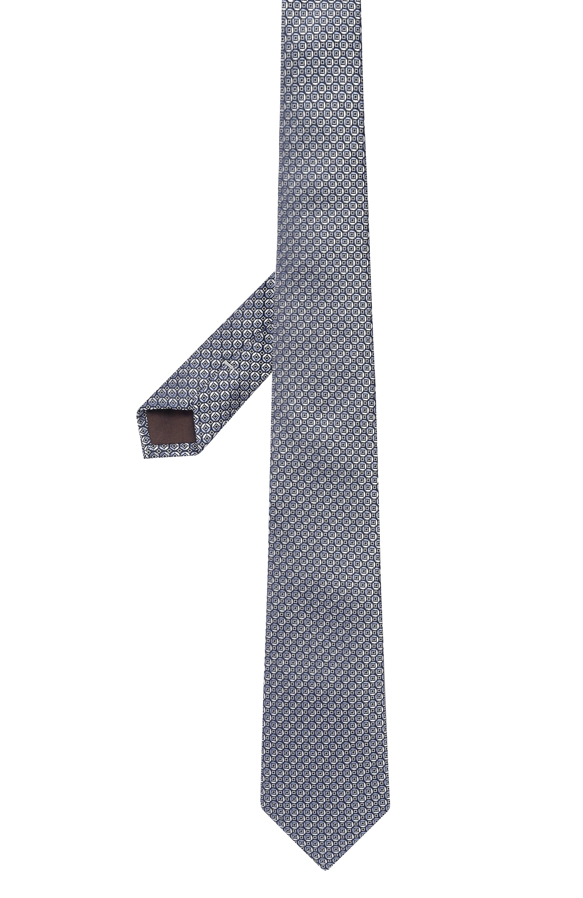 Шелковый галстук CANALI синего цвета по цене 18500 руб., арт. 18/HJ04190, фото 3 Шелковый галстук CANALI, арт. 18/HJ04190, фото 3