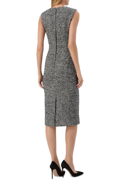 Платье из шерсти и шелка DOLCE & GABBANA, арт. F622ST/FMZAK, фото 3