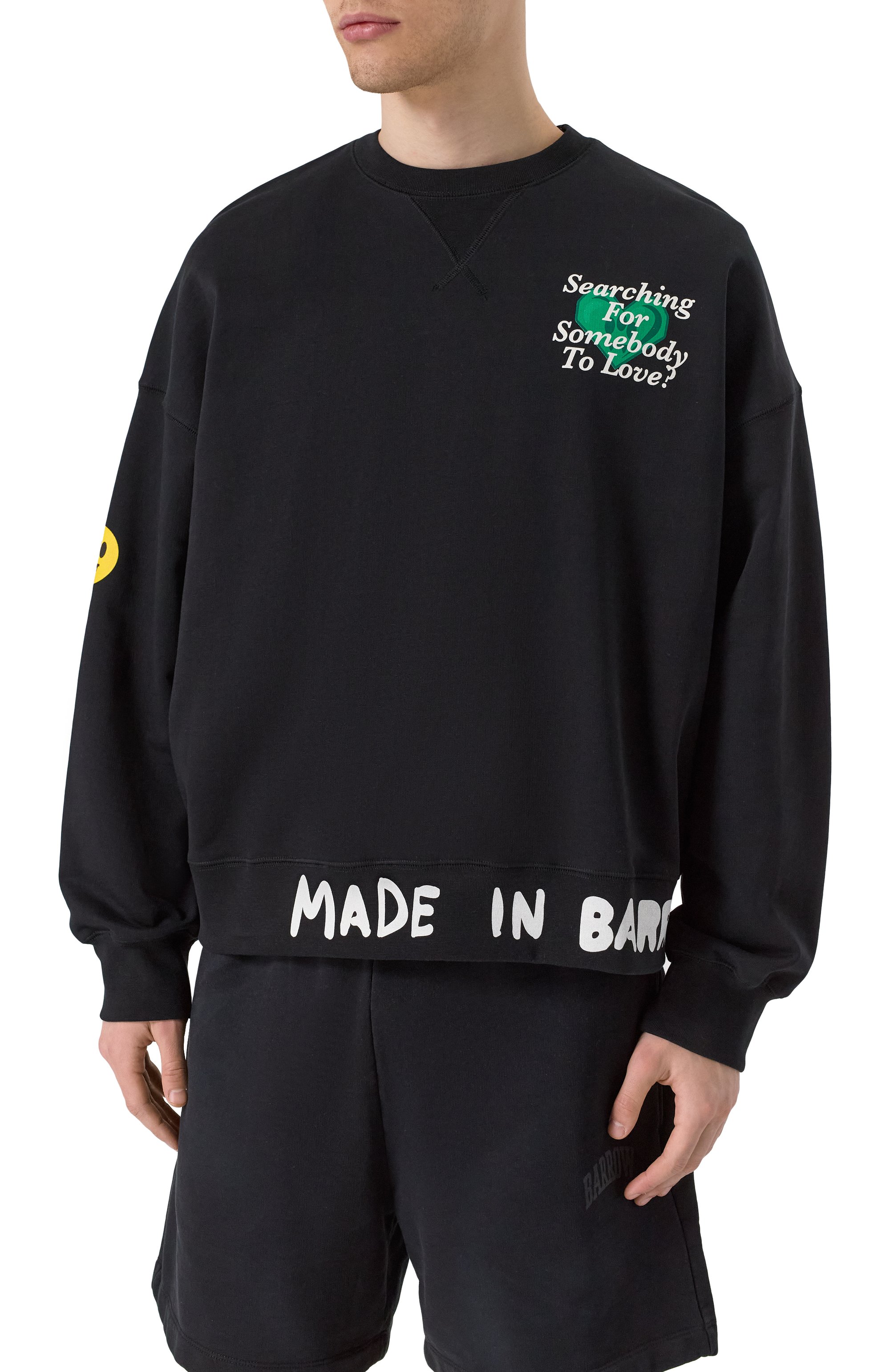 Хлопковый свитшот BARROW, арт. S5BWMASW059, фото 3
