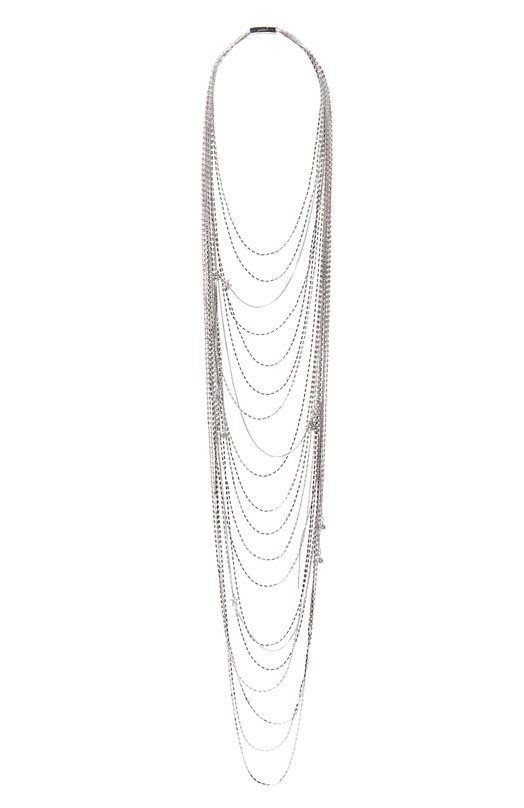 Колье Caviar jewellery 1858-4 Серебряный 1858-4