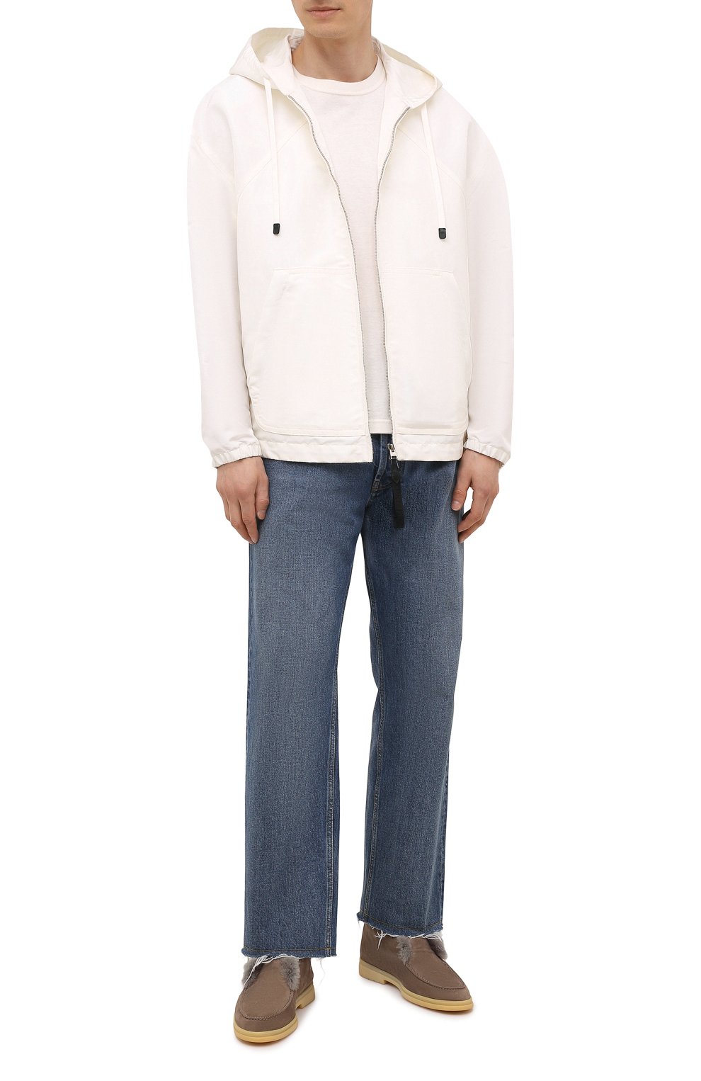 Замшевые ботинки walk and walk LORO PIANA, арт. FAE5014, фото 2