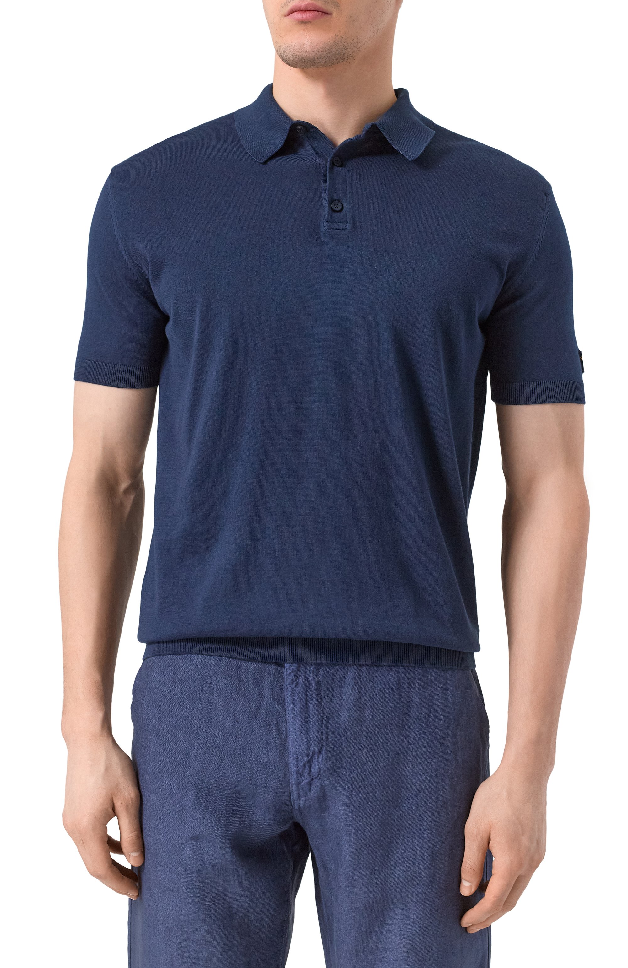 Хлопковое поло PAUL&SHARK, арт. 22411609, фото 3