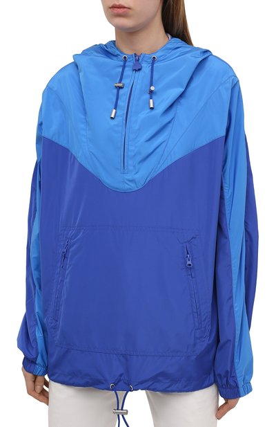 Анорак ISABEL MARANT ETOILE синего цвета по цене 41200 руб., арт. MA0930-21P001W/RICHILI, фото 3 Анорак ISABEL MARANT ETOILE, арт. MA0930-21P001W/RICHILI, фото 3