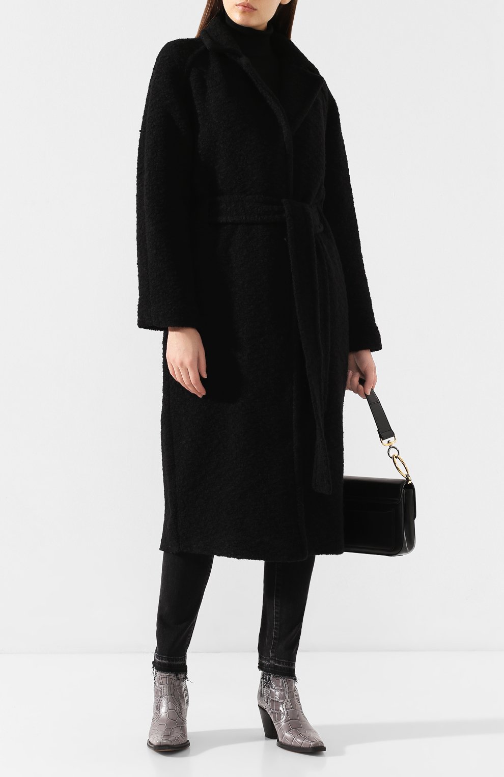 Пальто с поясом GANNI, арт. F3739, фото 2