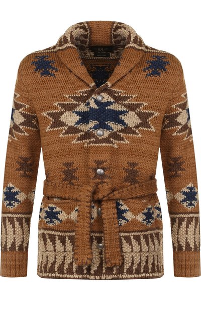 Кардиган на пуговицах с поясом и шалевым воротником RRL, арт. 782677977, фото 1