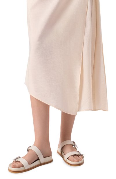 Кожаные шлепанцы EMPORIO ARMANI, арт. EW004050/AF21961, фото 2