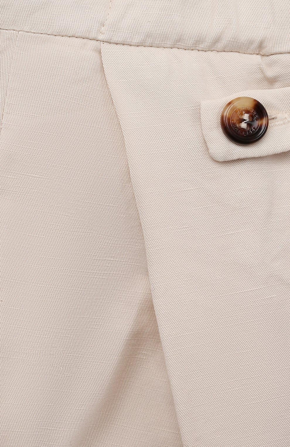 Брюки из льна и хлопка BRUNELLO CUCINELLI, арт. B291LP101C, фото 3