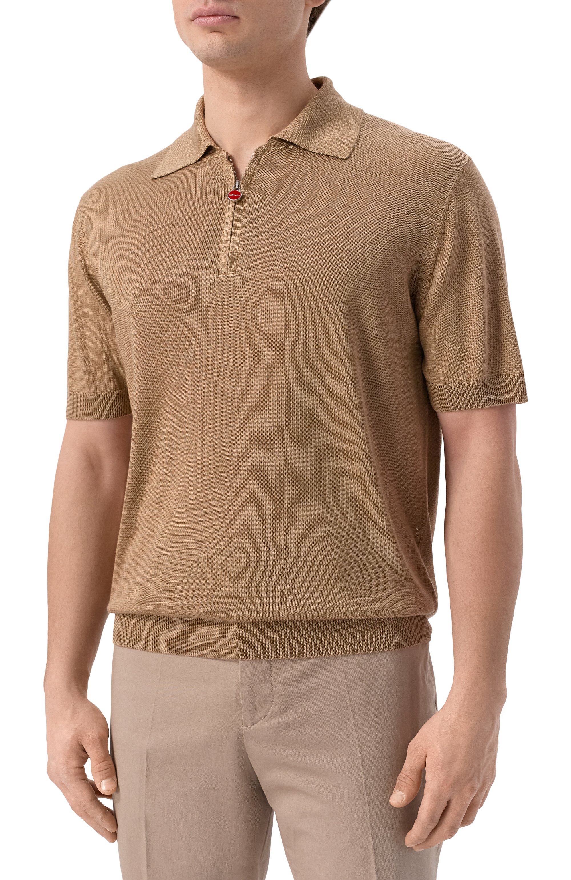 Шелковое поло KITON, арт. UMK0851, фото 3