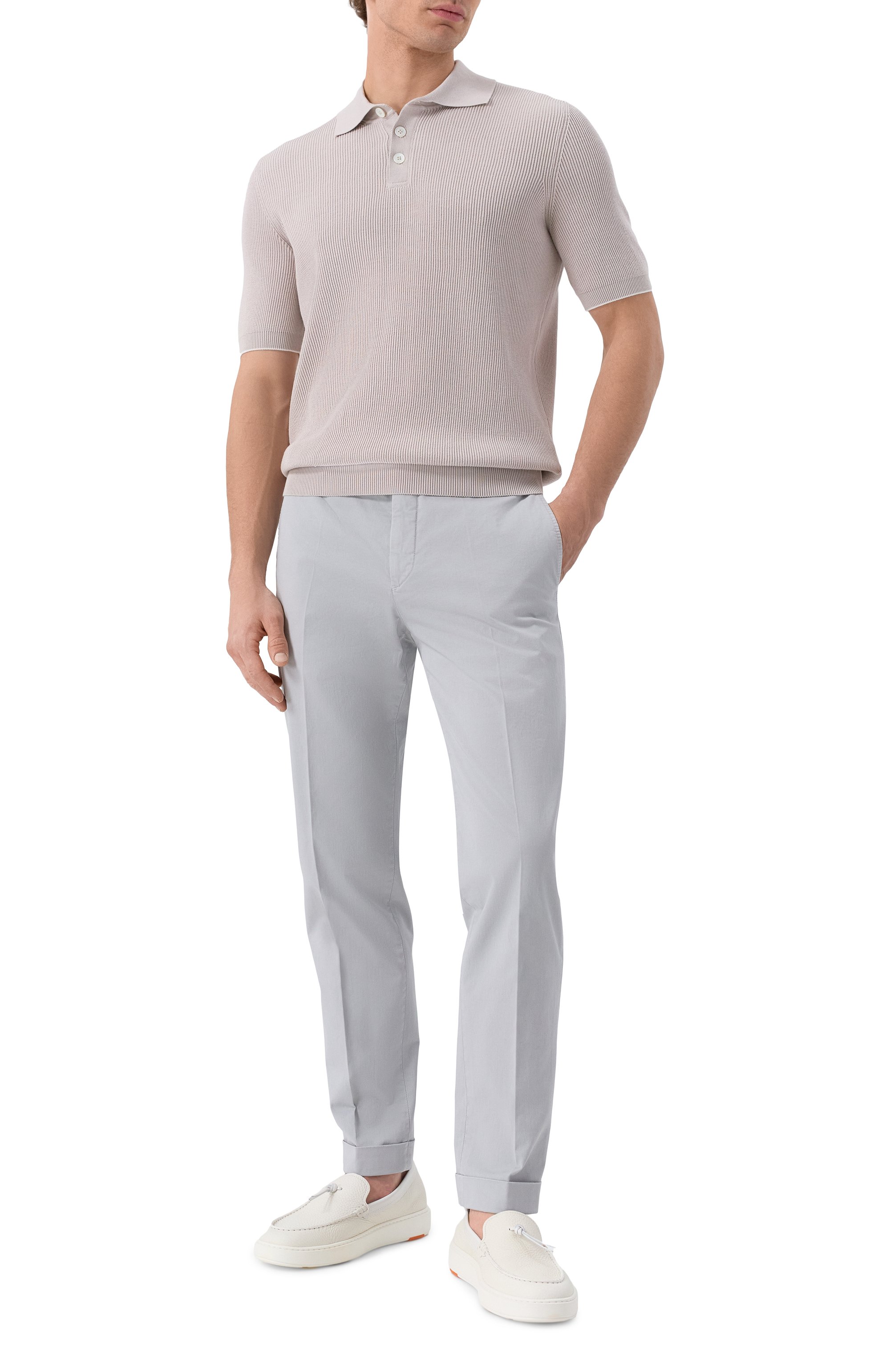 Хлопковые брюки COLOMBO, арт. PA00449/RET/A00886, фото 2