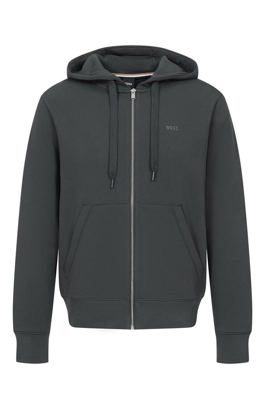 Хлопковая толстовка BOSS 50546405 Зелёный 50546405