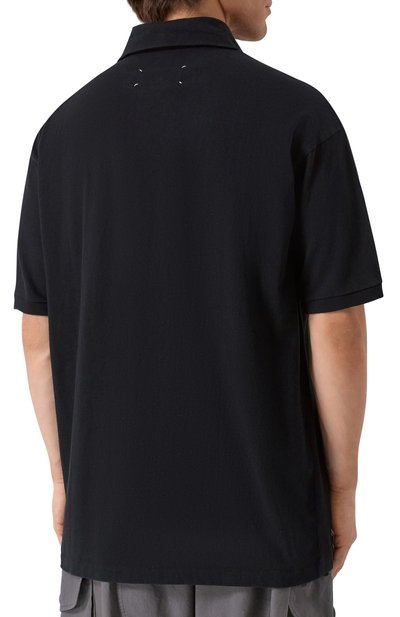 Хлопковое поло MAISON MARGIELA, арт. S50GL0060/M20061, фото 4