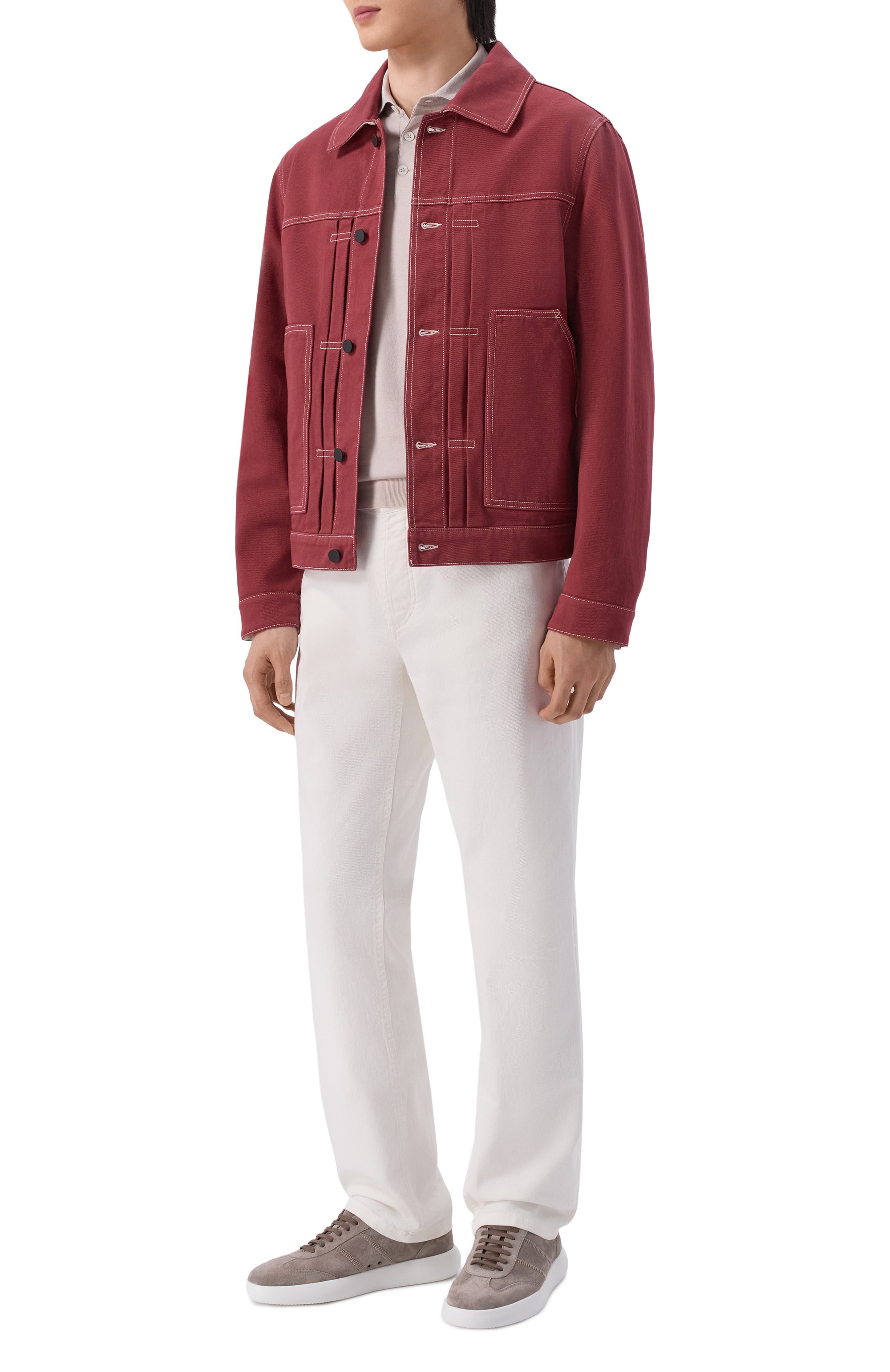 Джинсовая куртка KITON, арт. UGK161K0730H, фото 2