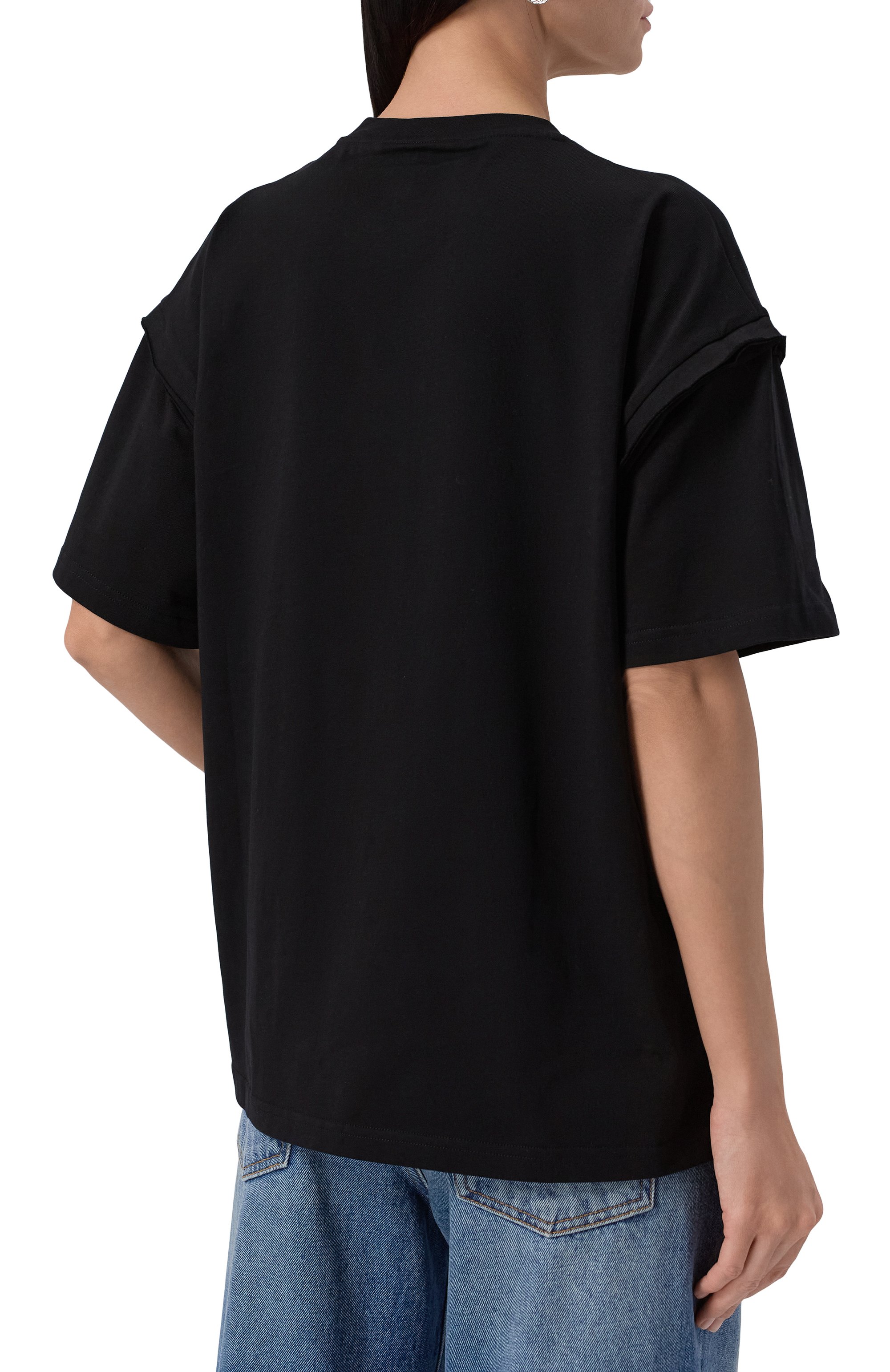 Хлопковая футболка STELLA MCCARTNEY, арт. 6J0071/3SPW87, фото 4