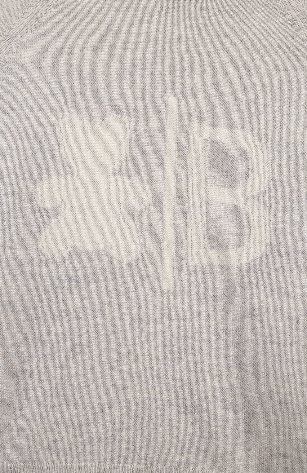 Кашемировый пуловер BRUNELLO CUCINELLI светло-серого цвета по цене 59950 руб., арт. B22M15400V, фото 3 Кашемировый пуловер BRUNELLO CUCINELLI, арт. B22M15400V, фото 3