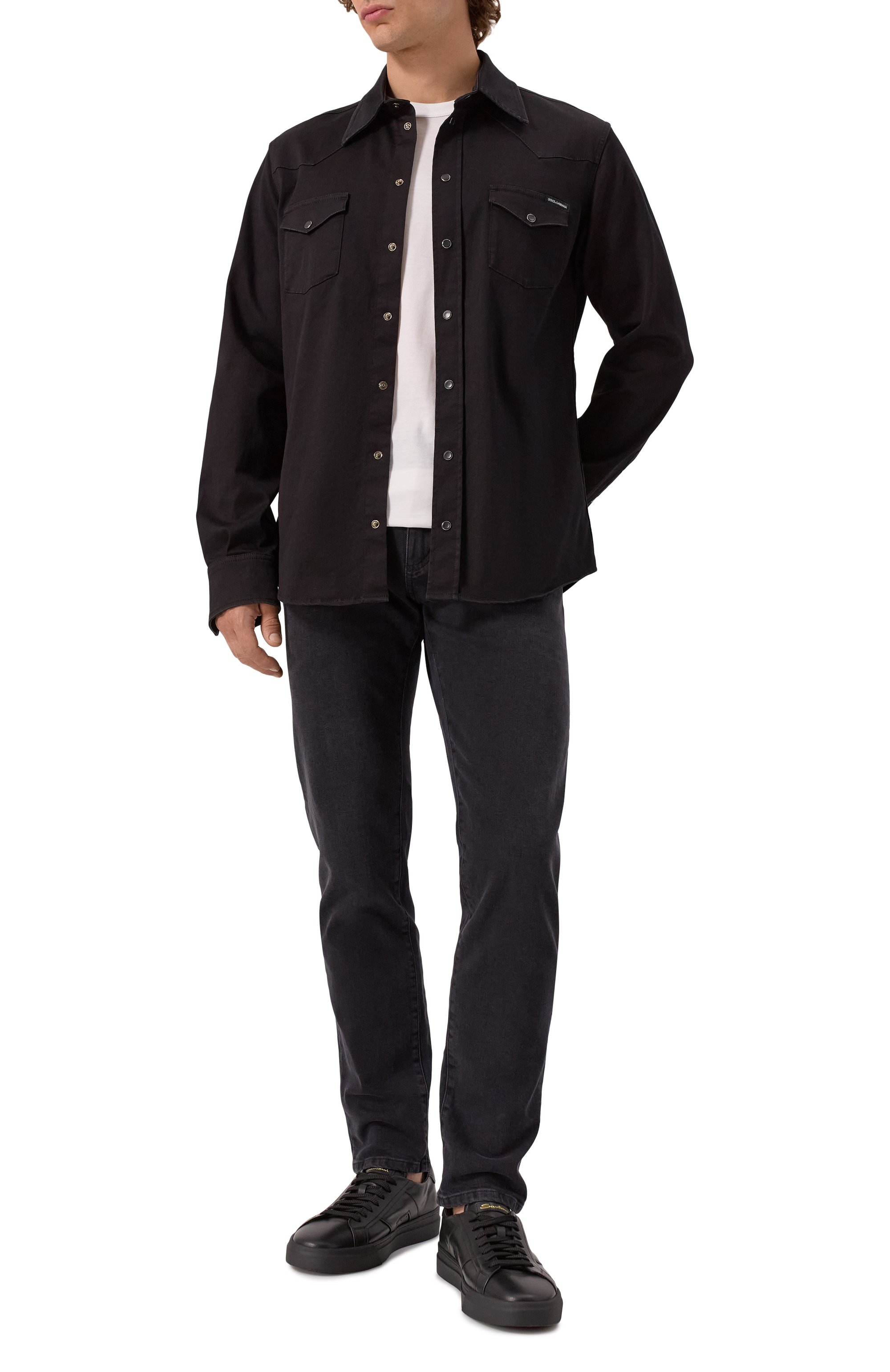 Джинсовая рубашка DOLCE & GABBANA, арт. G5JC8D/G8GW6, фото 2