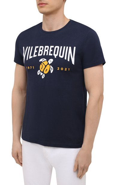 Хлопковая футболка VILEBREQUIN, арт. THOU1P50/390, фото 3