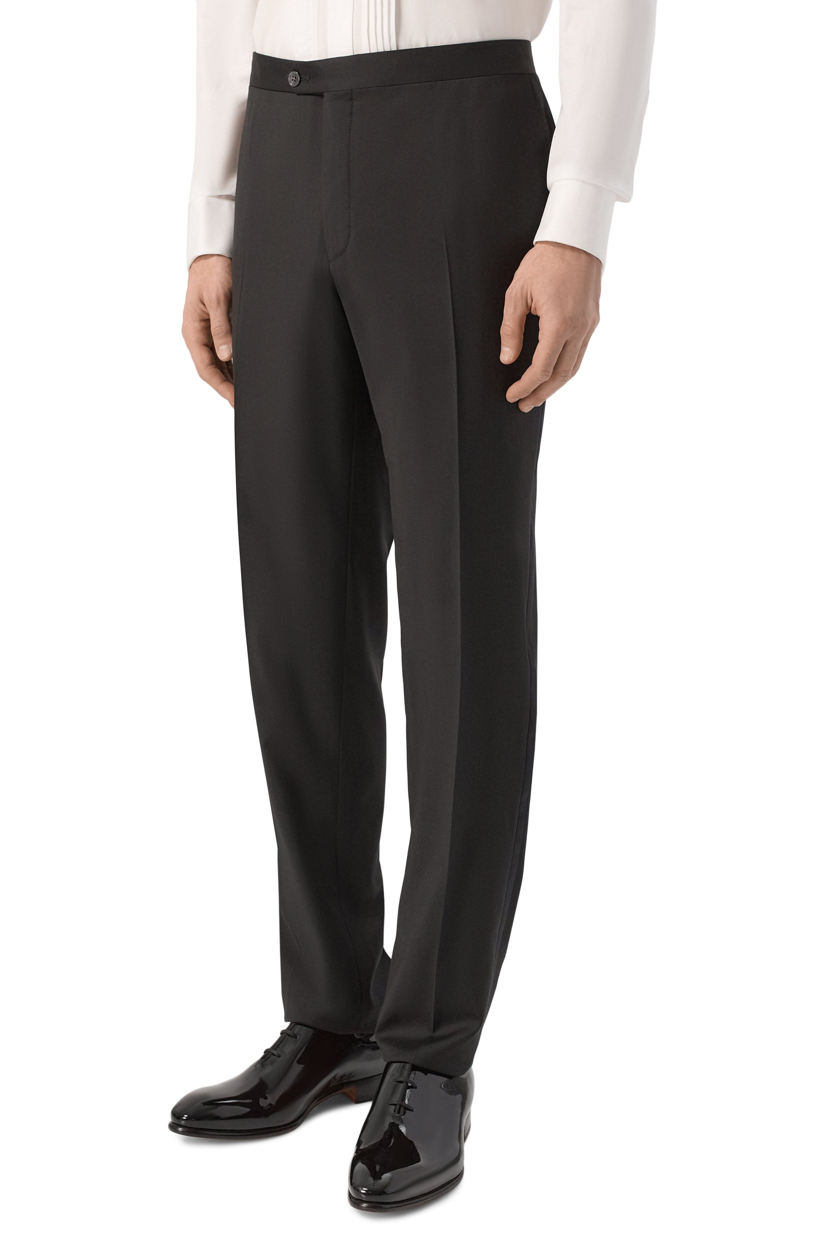 Шерстяные брюки CORNELIANI, арт. 285T09/2A98150, фото 3