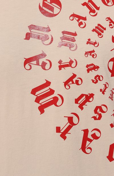 Хлопковая футболка PALM ANGELS, арт. PMAA001F24JER001, фото 5