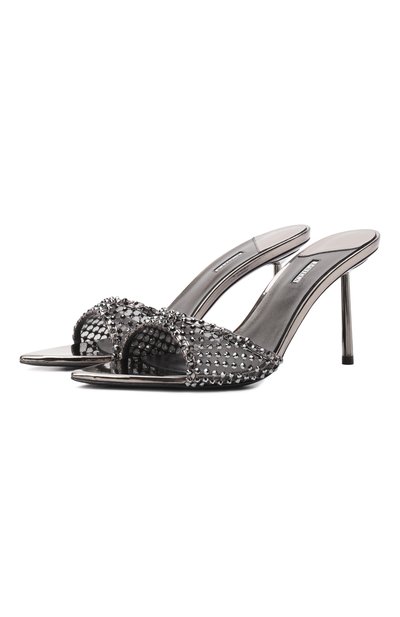 Женские текстильные мюли gilda 80 LE SILLA, арт. 6651F080BXPPSTE