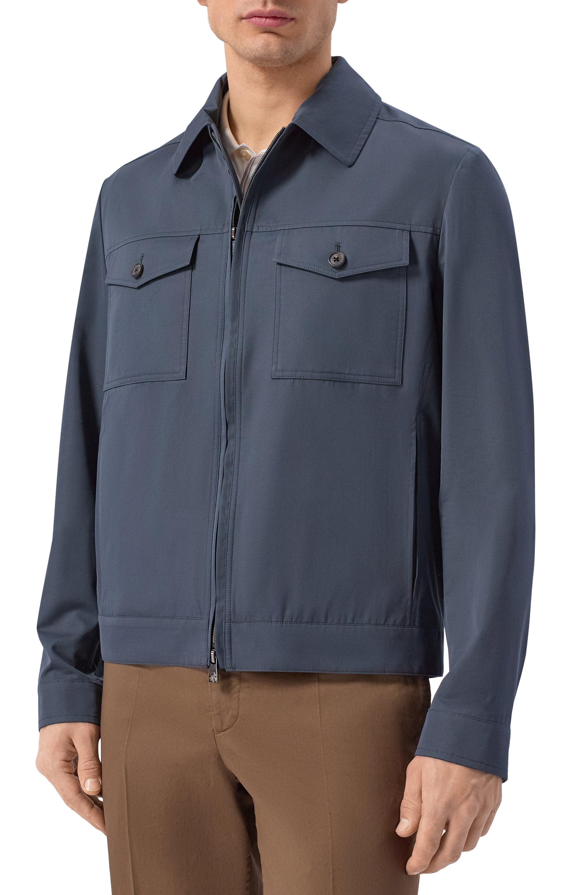 Куртка из хлопка и шерсти CORNELIANI, арт. 27LI55/2714112, фото 3