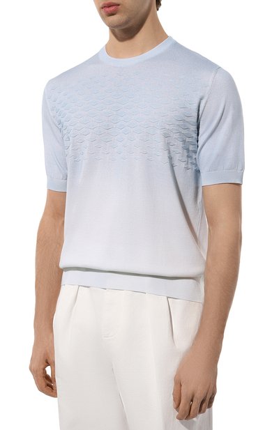 Джемпер из шелка и хлопка ZILLI, арт. KRN002M0145VCAS00, фото 3