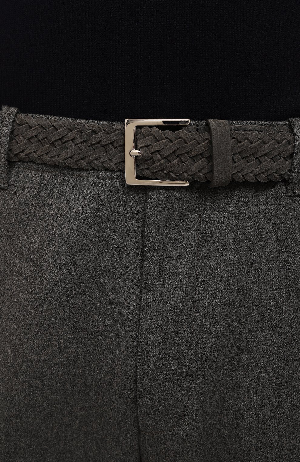 Замшевый ремень KITON, арт. USC3127N01041, фото 2