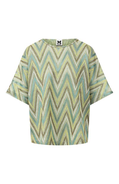 Женский топ из смеси вискозы и хлопка M MISSONI, арт. 2DL00007/2J000B