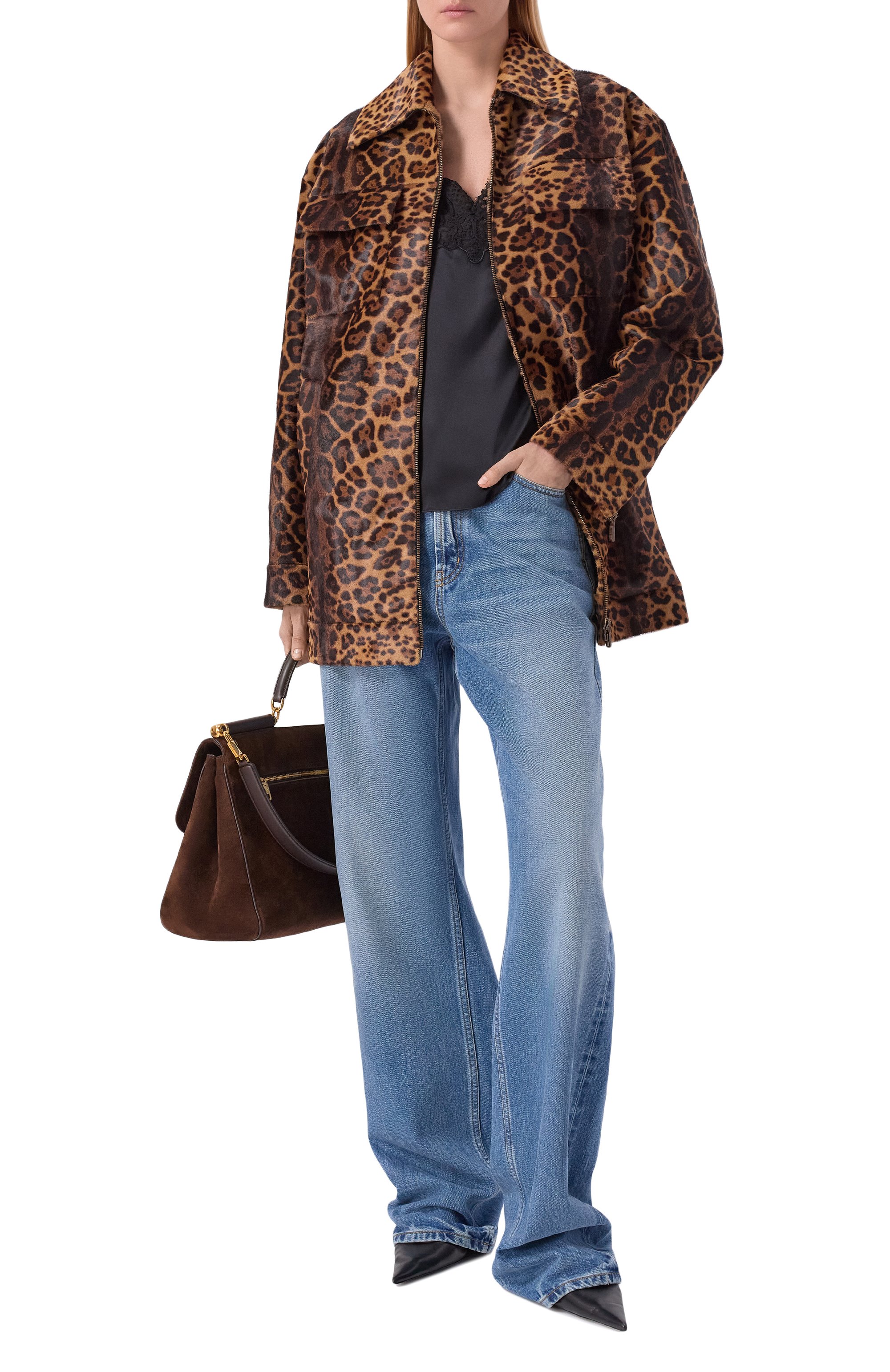 Кожаная куртка DOLCE & GABBANA, арт. F9T44L/HULXR, фото 2