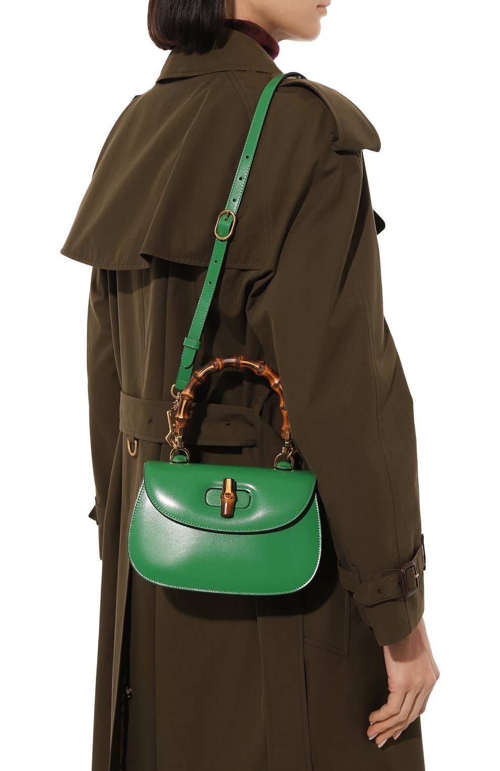 Сумка gucci bamboo 1947 small GUCCI, арт. 675797 10ODT, фото 2