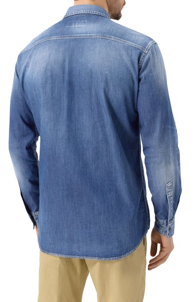 Джинсовая рубашка DSQUARED2, арт. S74DM0904/S30341, фото 4