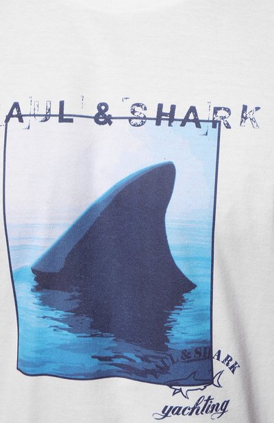 Хлопковая футболка PAUL&SHARK, арт. 23411059, фото 5