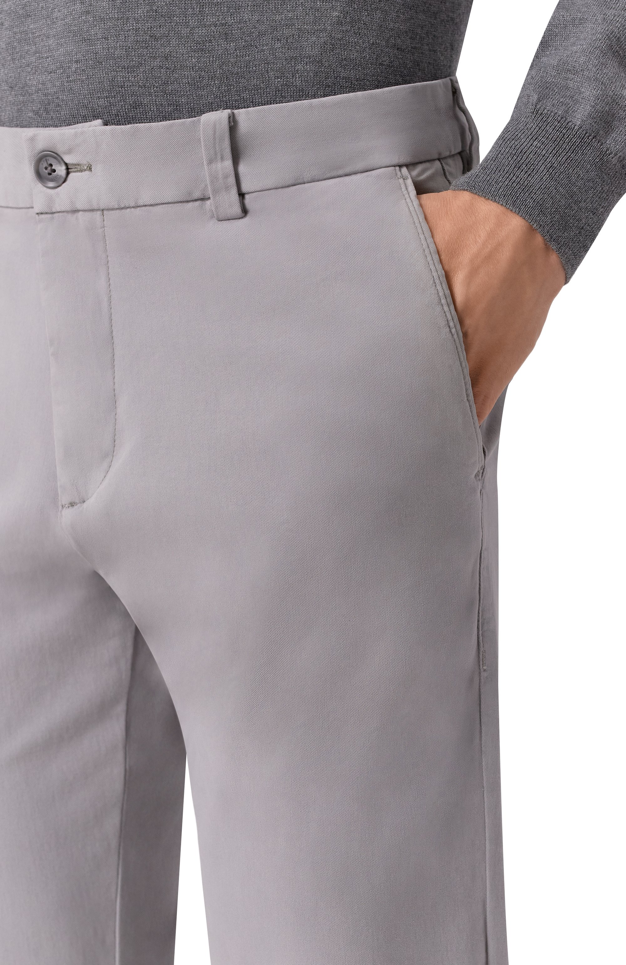 Хлопковые брюки BOSS, арт. 50543304, фото 5