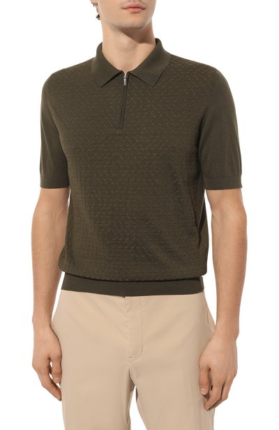 Поло из шелка и хлопка ZILLI, арт. KZP002M0145VVM000, фото 3