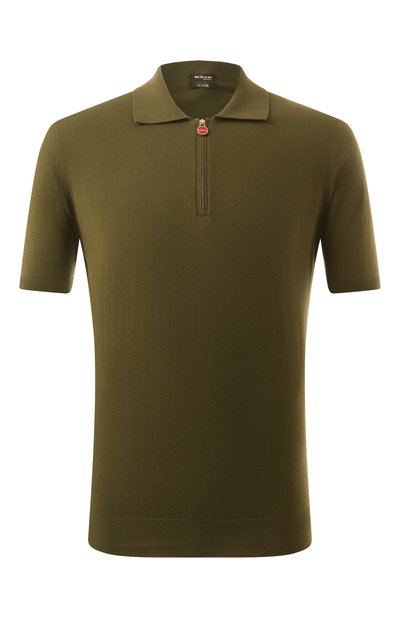 Мужская хлопковое поло KITON, �арт. UMKX33ZK319