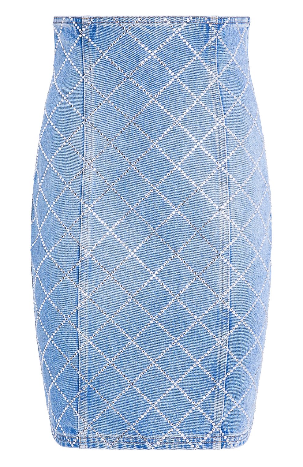 Джинсовая юбк а BALMAIN, арт. UF14300/D050, фото 1