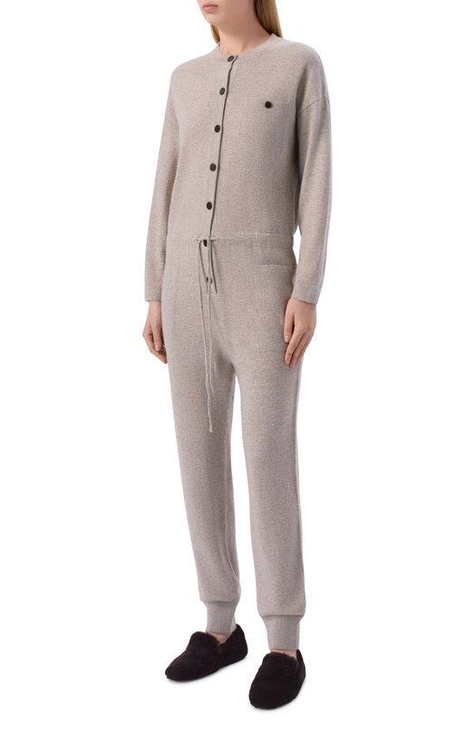 Комбинезон из кашемира и вискозы Giulia Gurman K1 Серый  K1 Фото 3