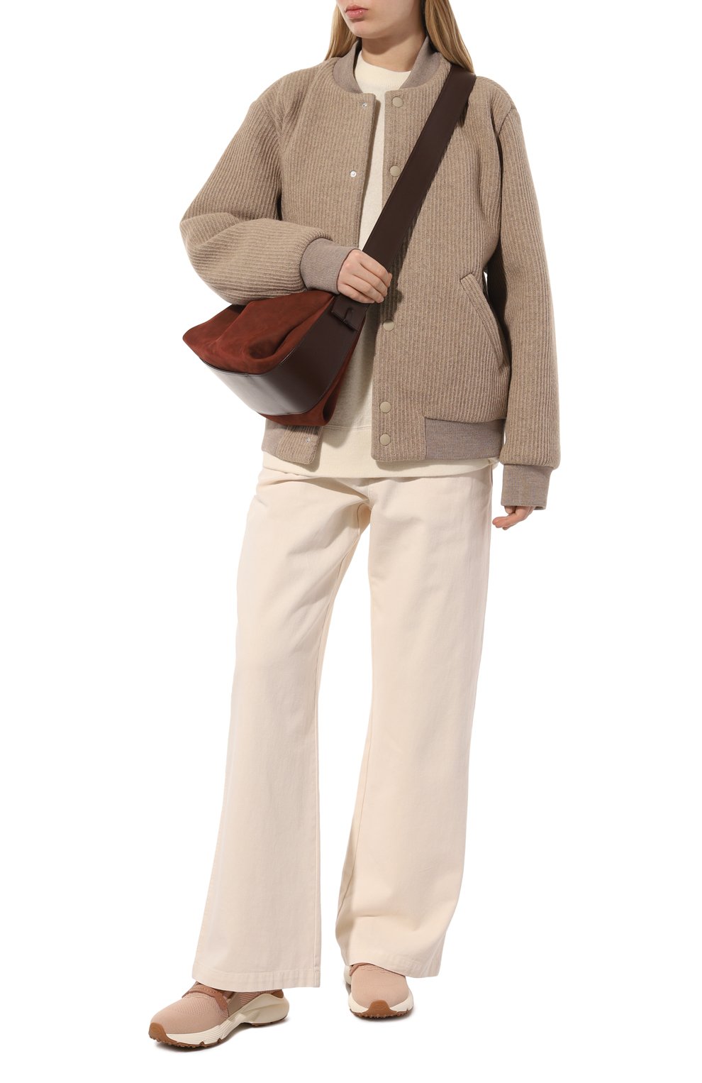 Текстильные кроссовки kate TOD’S, арт. XXW54C0EM60SKM, фото 2