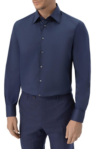 Хлопковая сорочка ZILLI, арт. CLAA01M010813037U_001, фото 3