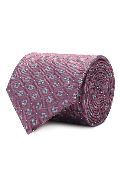 Мужской шелковый галстук CORNELIANI, арт. 83U302-9120407/00