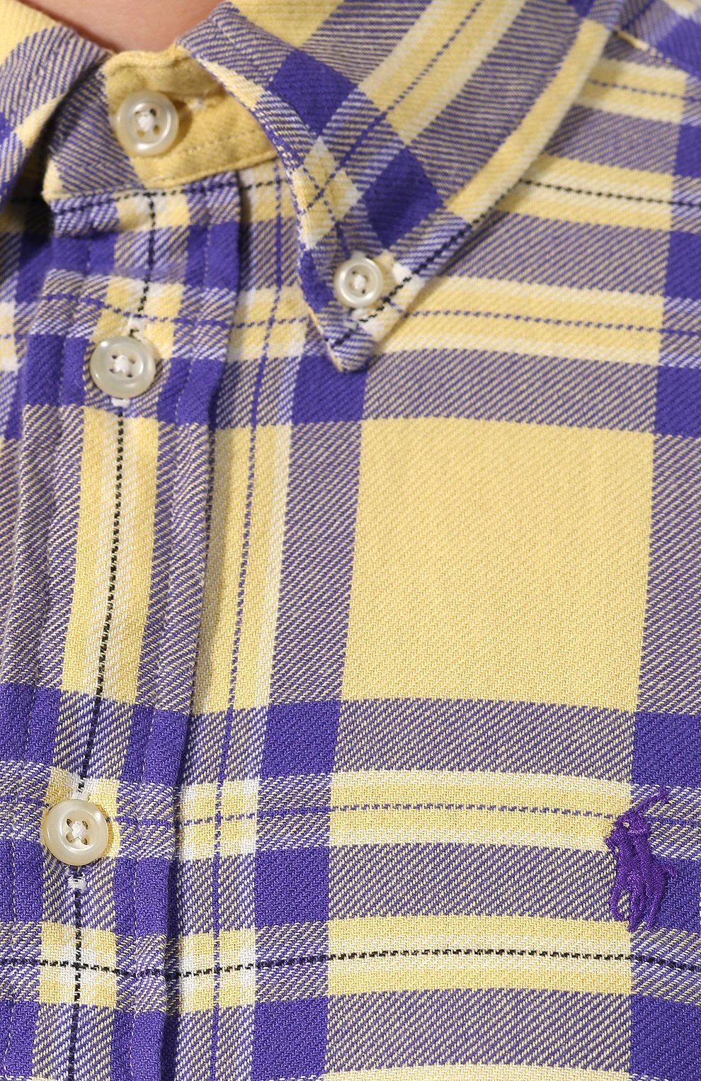 Хлопковая рубашка POLO RALPH LAUREN, арт. 211753078, фото 5