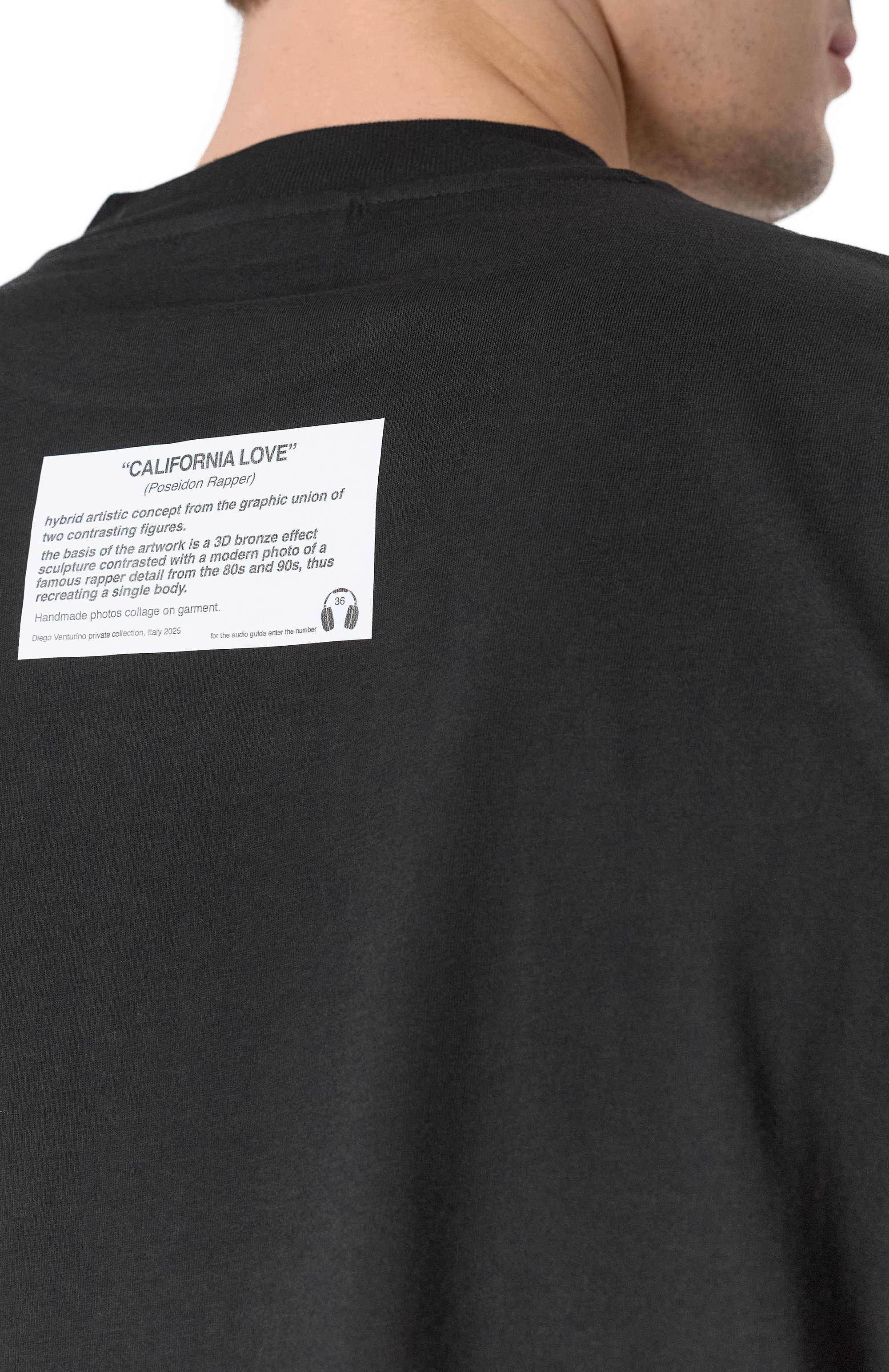 Хлопковая футболка DIEGO VENTURINO, арт. DVTS0PRCL, фото 5